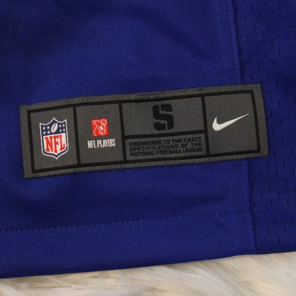 Thurman Thomas NFL Players Buffalo Bills 34 Blue Jersey Men's Size Small - Picture 12 of 15